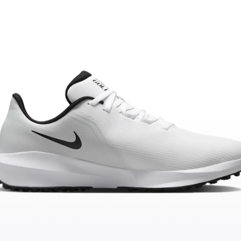Size 12- Nike Men’s Infinity G NN Golf Shoes - White/Pure Platinum/Black No Lid - Picture 2 of 8